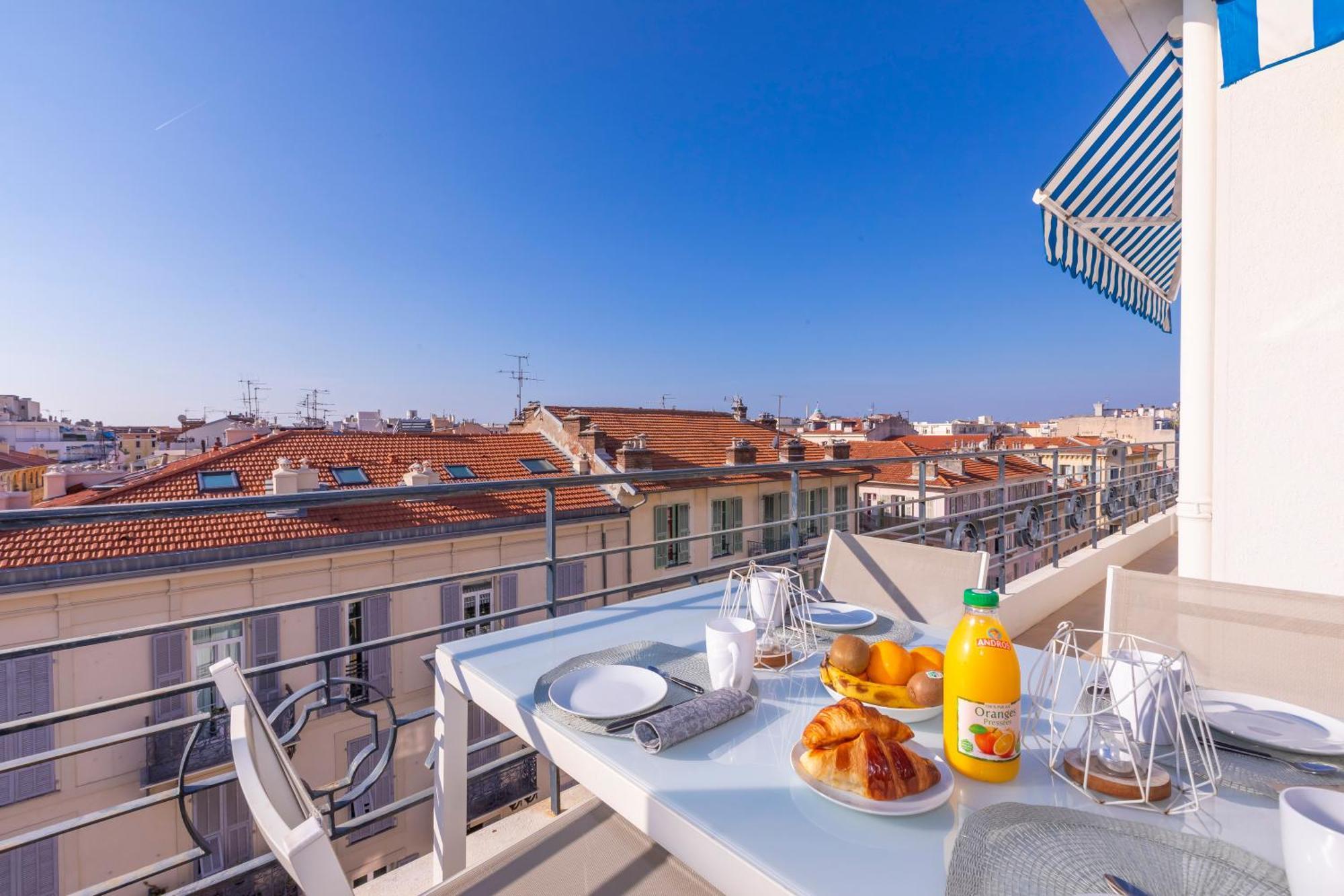 Rooftop At Palais De La Buffa - Happy Rentals Nice Luaran gambar