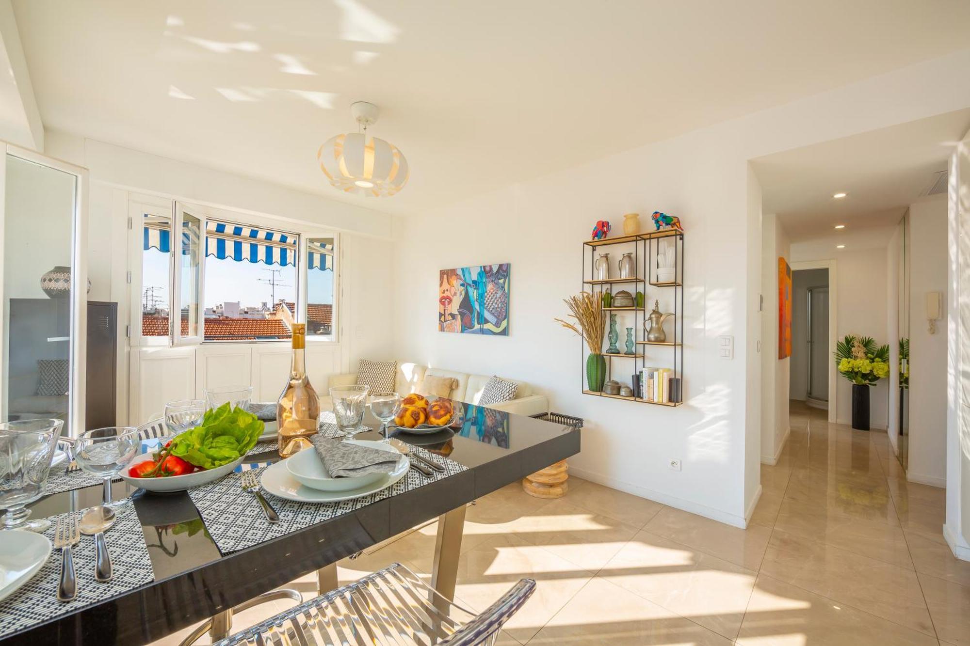 Rooftop At Palais De La Buffa - Happy Rentals Nice Luaran gambar